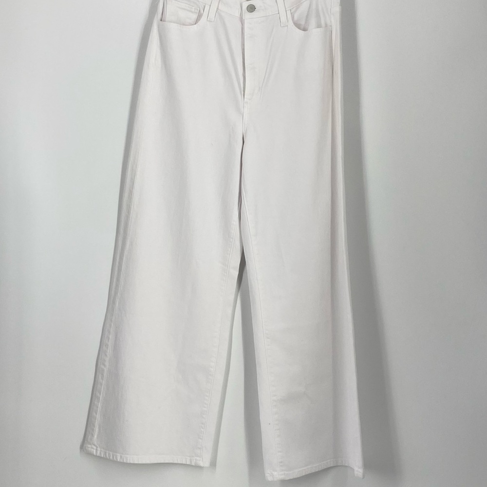 Joe's Jeans The Mia High Rise Wide Leg Jeans Vintage Stretch in White  SZ 28 NWT - Picture 3 of 10
